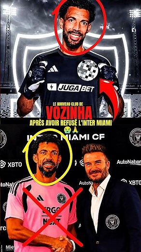 Vozinha's new club after turning down Inter Miami! 😭🙏 #football