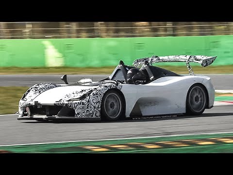 2022 Dallara Stradale EXP: Track-Only, Extreme Dallara Testing at Monza Circuit!