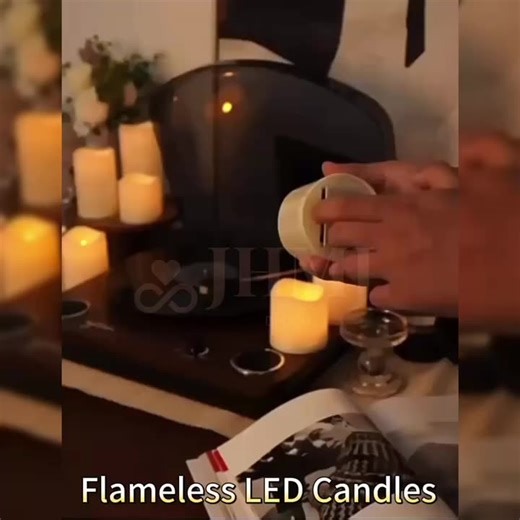 Flameless Candles 3D Wick Led Pillar Slim Candles Flicering Flame Battery Operated Diameter Candle Light