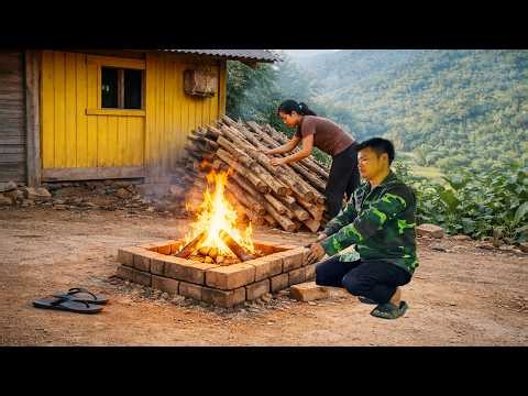 Primitive Survival Skills: Building a Stove and Storing Dried Tubers Safely