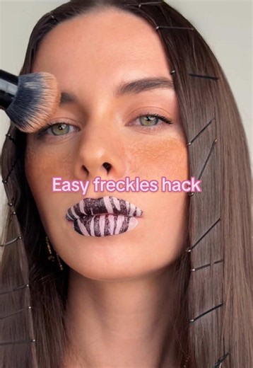 Easy freckles hack: how to create natural-looking freckles