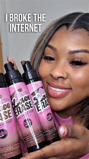 SHAY UK WIG MASTER | CEO on Instagram: "I think I broke the internet 👀 This is Lace Erase A water-based lace tint foam made to melt the lace with no mess, no buildup, and no disturbance to your lace glue No oils. No alcohol. No dark, gunky lace over time. Launching Monday 16th 🕖 7pm UK 🕑 2pm EST 🕚 11am PST Set your alarm. I’ll see you at the launch 💗"