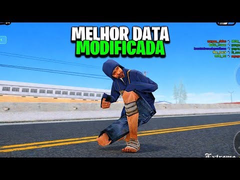 MELHOR DATA MODIFICADA ANT LAG BOA PRA PVP E FUGAS BRASIL ROLEPLAY - GTA SAMP ANDROID