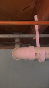 Kitchen stack replacement. Customer was happy now that he doesn’t have to use a bucket instead of a p-trap. Stud was already hacked apart before I got there. #plumber #plumbing #dirtyhandcleanmoney #kitchen #30packjack #plumbertok