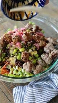 Potsticker Pasta Salad