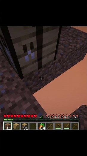 Starting Minecraft with ONLY ONE BLOCK! 😱 #shorts