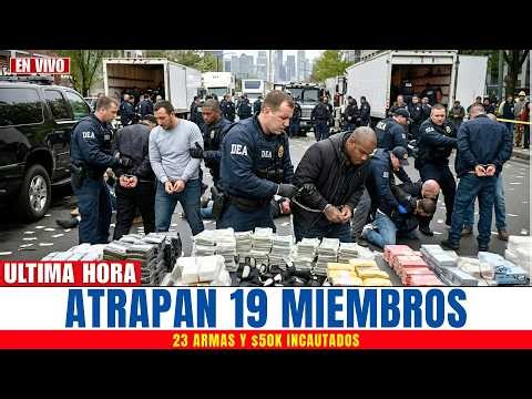 DEA y FBI REDADA Contra Cártel en Washington — 23 ARMAS Y $50K INCAUTADOS