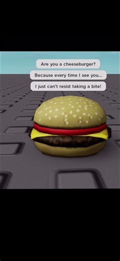 Are you a cheeseburger? #roblox #cheeseburger #edit