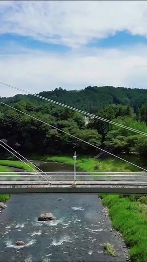 青梅市の釜の淵公園で癒しのひととき