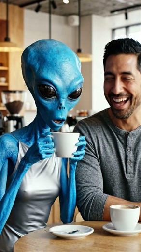 Human learning how to drink