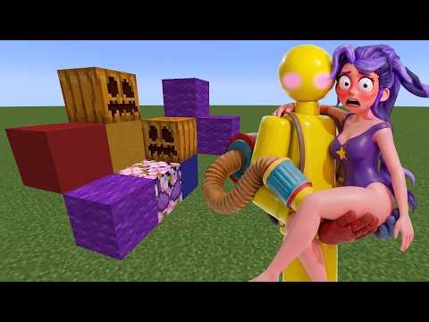 Poppy Playtime LILY LOVEBRAIDS X PLAYER 😍 Addon in Minecraft!