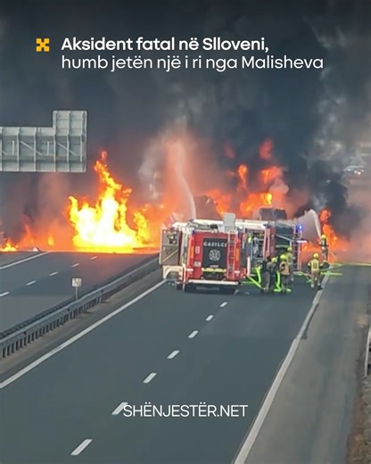 Shënjestër.net on Instagram: "Aksi:dent fa:tal në Slloveni, hu:mb jetën një i ri nga Malisheva"