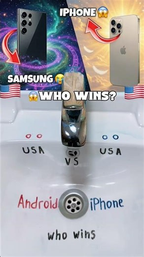 🤖 Android 🇺🇸 vs 🍎 iPhone 🇺🇸 — Tech Showdown