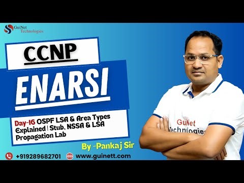 CCNP ENARSI Lecture-16:OSPF LSA & Area Types Explained | Stub, NSSA & LSA Propagation Lab
