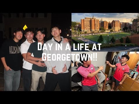 Day in a life at Georgetown (Semi busy edition)