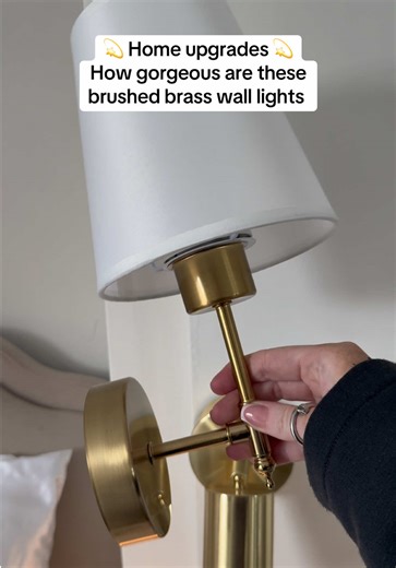 Gorgeous Rechargeable LED Wall Lights in Gold and Silver