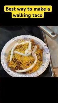 Best way to make a walking taco! #fyp #relatable #food #mukbang #vlog #shortsfeed #shorts