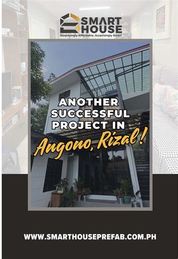 Smarthouse Success: Modern Prefab Home in Angono, Rizal