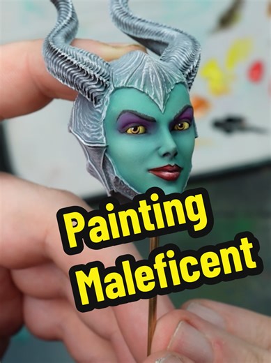 How to Paint a Maleficent Statue: Step-by-Step Tutorial