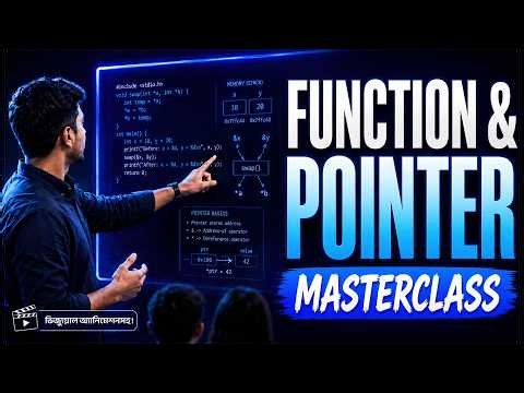 এক ভিডিওতেই সি-প্রোগ্রামিংয়ের দুই স্তম্ভ: Function এবং Pointer! 💻🔥 | Complete Masterclass