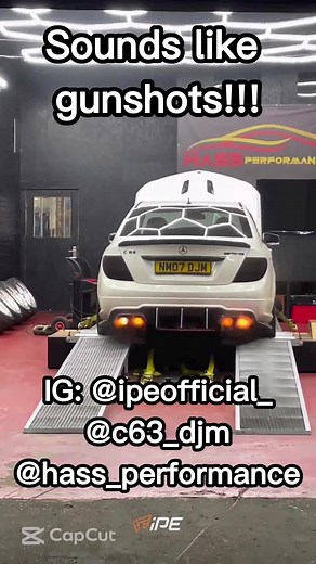 Mercedes Benz C63 AMG IPE Exhaust Sounds Showcase