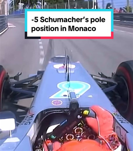 Michael Schumacher's Final Pole Position at Monaco GP