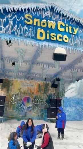 Snow City Bengaluru ❄️ #exploremore #trendingsong #travel #familyfun #love