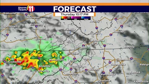 Cloudy skies and fog are forecast overnight with sun, clouds and mild weather Thursday