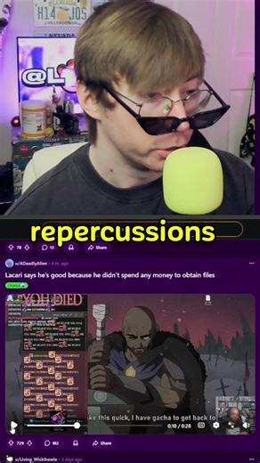 Lacari Explains the Files on His Computer