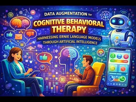 Data Augmentation for Cognitive Behavioural Therapy Harnessing ERNIE Language Models Through AI