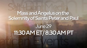 Join us as Pope Francis presides over Mass on the Solemnity of Saints Peter and Paul from St. Peter's Basilica. 👉️Saturday, June 29 at 11:30 am ET / 8:30 am PT Watch on Salt Light TV slmedia.org #StPeter #StPaul #SLMedia #SaintsPeterAndPaul | Salt Light Media