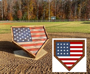 Home Plate American Flag Build Plans - DIY Woodworking Project (digital Plans) - Etsy