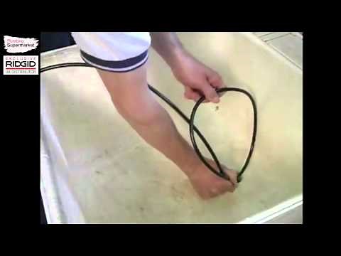 RIDGID KJ 1350 & KJ1750 Water Jetters - Proper use