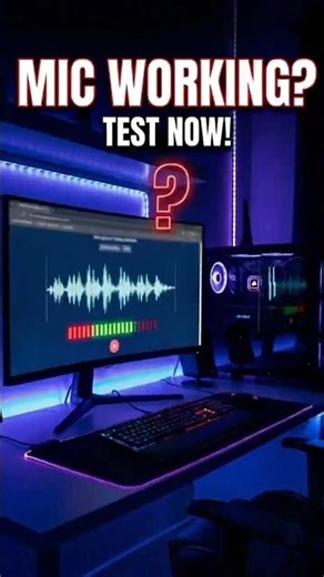 How To Test Mic Online 🎤 | Mic Check Tutorial #shorts #techshorts #youtubeshorts