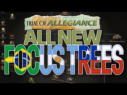 Hearts of Iron IV: Trial of Allegiance | All New Focus Trees with ‪@hammotimee‬
