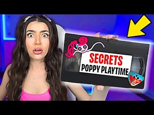 DO NOT WATCH Secret Poppy Playtime VHS TAPE AT 3AM!! (EVIL MOMMY LONG LEGS INSIDE!)