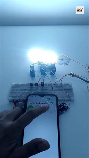 ESP8266 3 Relay Control with Phone 📱 🔥 WiFi Home Automation #esp8266 #homeautomation #iot #shorts