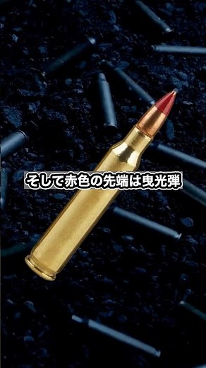 What does the color of the bullet tip mean?