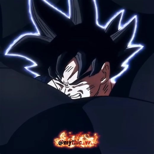 Goku unlocked his UI again💀☠️😈🥶#viral #goku #dragonball #edit #animeedit #anime #mythic_vr...