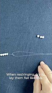 Master Pearl Restringing Timeless Skills from a Master Artisan ｜老匠人的珍珠过线妙招 ｜ 千人点赞好方法
