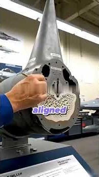 Why Fighter Jet Nozzles Don’t Melt! 🔥 #aviation