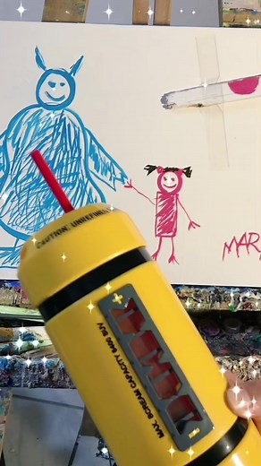 Drawing Disney Monsters Inc Characters on Computer