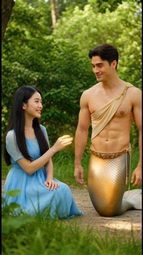 Poor Girl vs Witch 😢 Magic Merman Saves Her shorts #halo