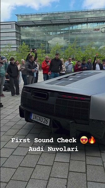 🔊 New AUDI Nuvolari Sound Check 2026 2027
