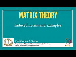 Induced norms and examples