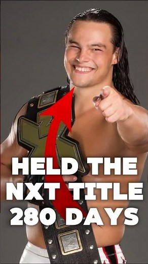 When Bo Dallas held the NXT Title for 280 days #wwe #wrestling #shorts