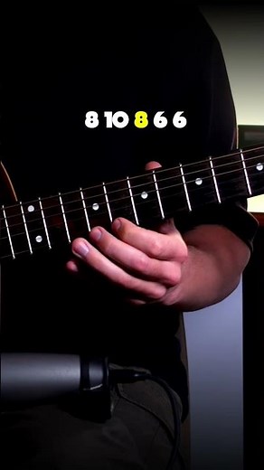 Easy guitar song on one string\rBeginner guitar tutorial\r#guitartutorial #easyguitar #onestringguitar