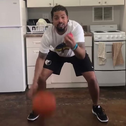 Advanced Dribble Toss Drill | Basketball Handling Tutorials | Jr. NBA at Home