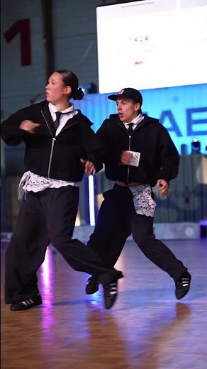 Axel & Alina from Sweden are the IDO European Champions in Hip Hop Duo Adults!