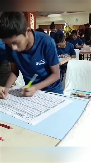 Kids Using Mental Abacus for Fast Math Solutions